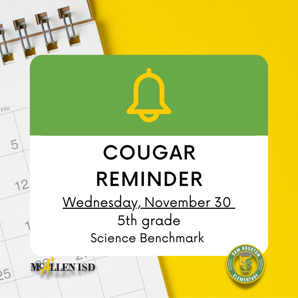 Benchmark Reminder English