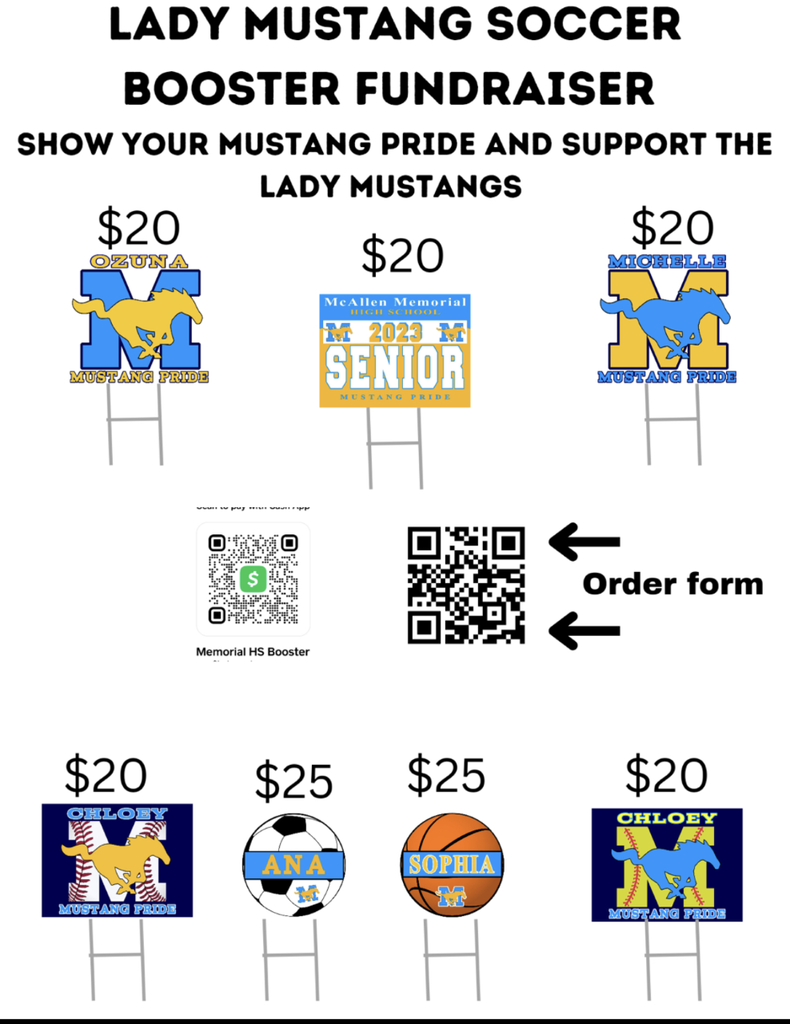 Support Lady Mustang Soccer