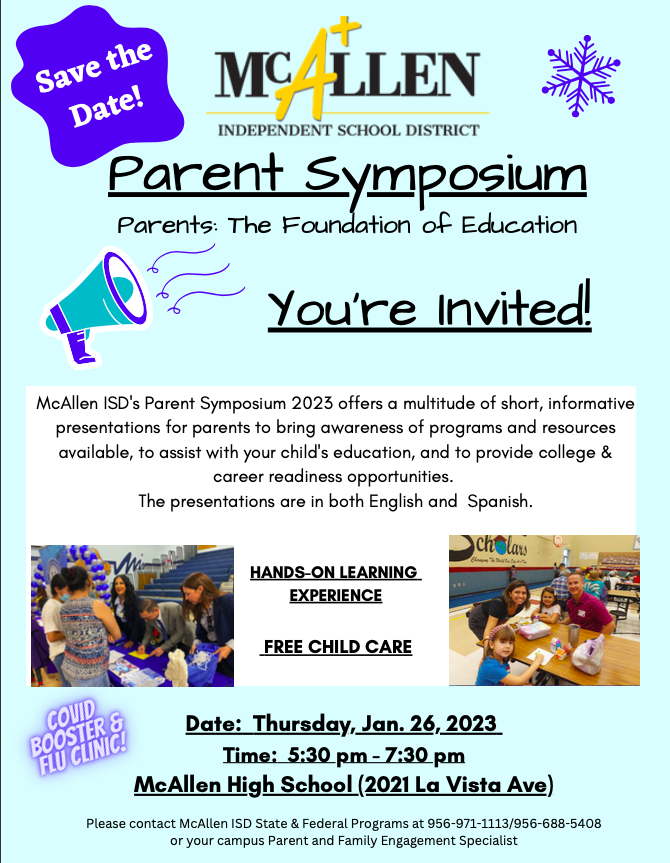 Parent Symposium English