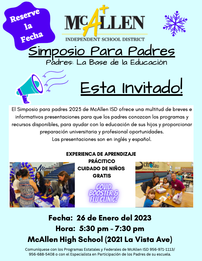 Parent Symposium Spanish