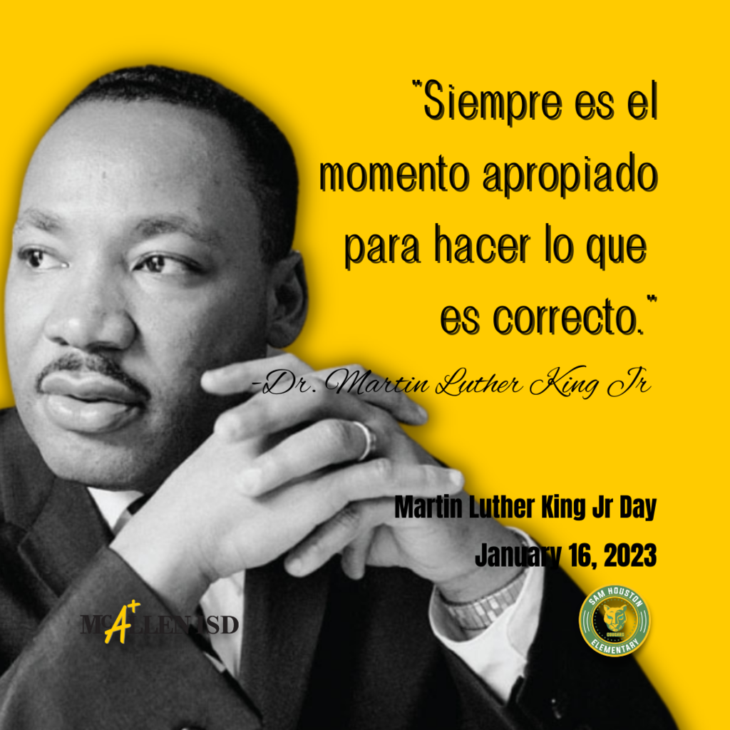 MLK Day Spanish