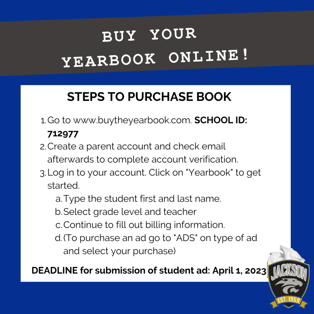 steps to yearbook