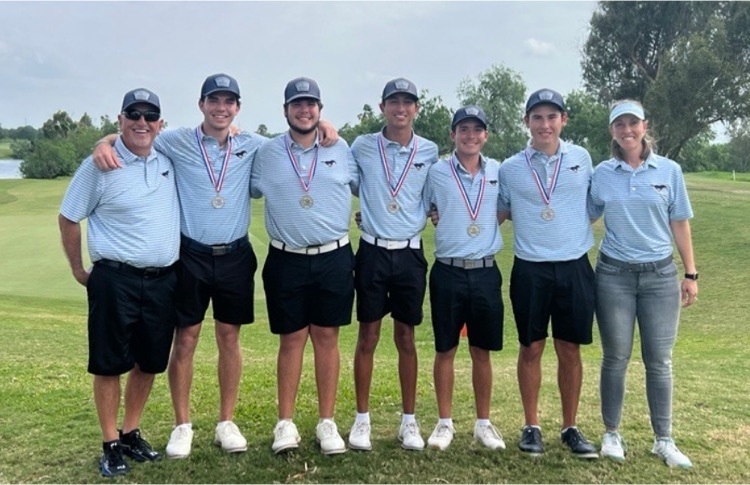 It’s a great day to be a Mustang! 💙💛  It’s been 21 years since the Mustangs advanced to State as a Team. We’re extremely proud of these athletes and their coaching staff! Congratulations Boys Golf team, for advancing to State! 